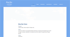 Desktop Screenshot of blueskyvision.com